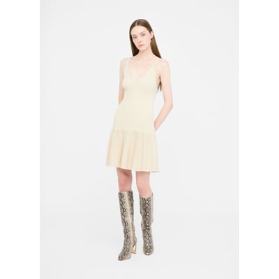 Robe courte avec détails en dentelle LIU JO