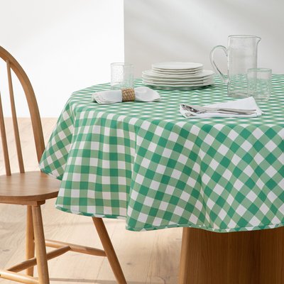 Nappe ronde imprimée coton enduit souple Louanne LA REDOUTE INTERIEURS