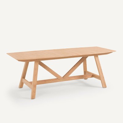 Table chêne à allonges, Buondi design E. Gallina AM.PM