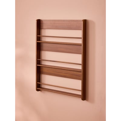 Etagère décorative porte-photos en bois de noyer CYRILLUS