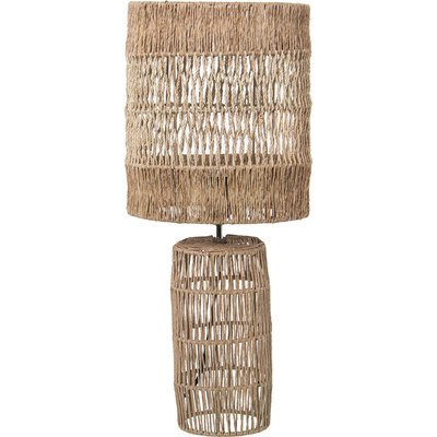 Lampe de salon en rotin, design cosy RECOLLECTION