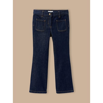 Pantalon flare  denim CYRILLUS