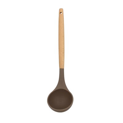 Louche en silicone et manche en bois, ELIOTT MENASTYL