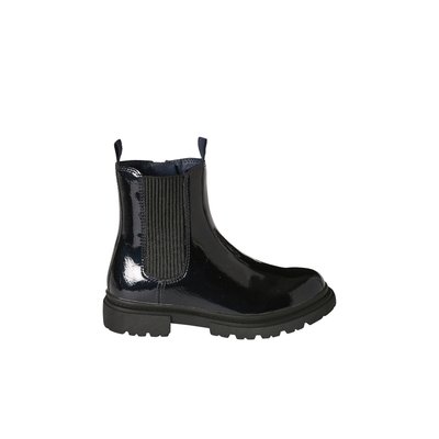 Boots vernies zippées et élastiquées VERTBAUDET