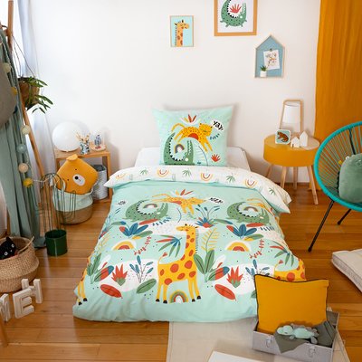 Parure de couette esprit jungle COTE DECO
