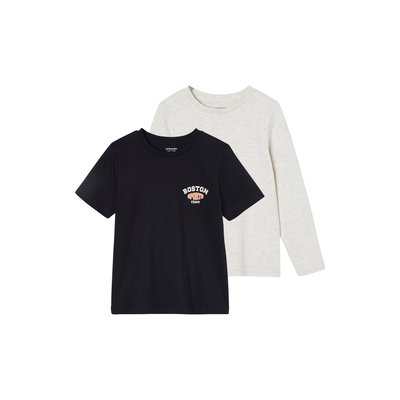 Lot de 2 tee-shirts sport BASICS VERTBAUDET