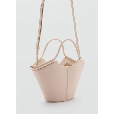 Mini sac à bandoulière style cabas MANGO