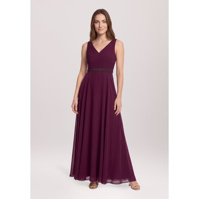 Robe de soirée à plis VERA MONT
