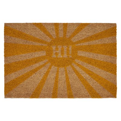 Hi Sunshine Coir Doormat SO'HOME