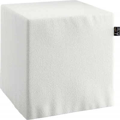 Pouf carré en polyester, Boucle RECOLLECTION
