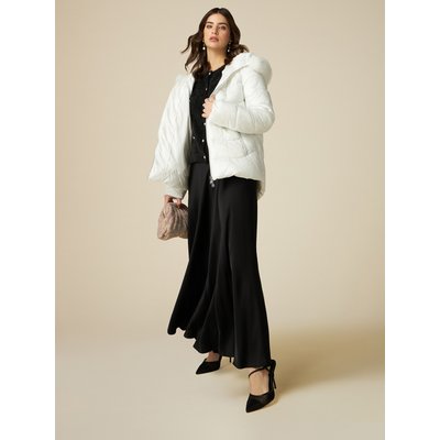 Jupe longue en satin OLTRE