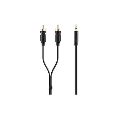 Câble Jack/RCA 3.5MM 2XRCA Noir F3Y116bt2M BELKIN