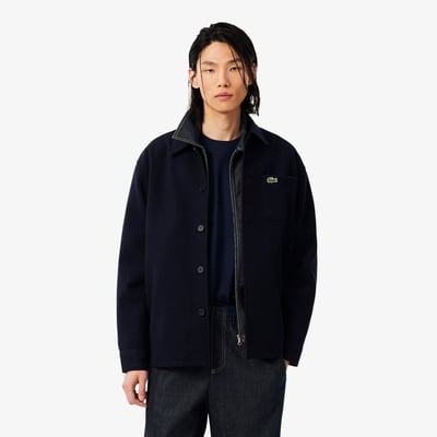 Surchemise flanelle épaisse LACOSTE