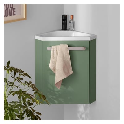 Meuble lave-mains d'angle SKINO MOB IN