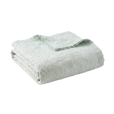 Couvre-lit Adèle – Coton piqué jacquard TRADITION DES VOSGES