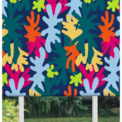 150x140cm Colour Paint Splat Roller Blind Made to Order SO'HOME