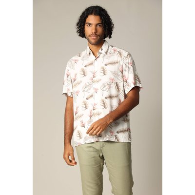 Chemise homme tropicale et décontractée en viscose SAHEL DEELUXE
