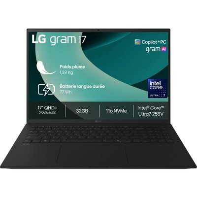 Ordinateur portable Gram  17Z90TL-G.AU88F Copilot+ LG