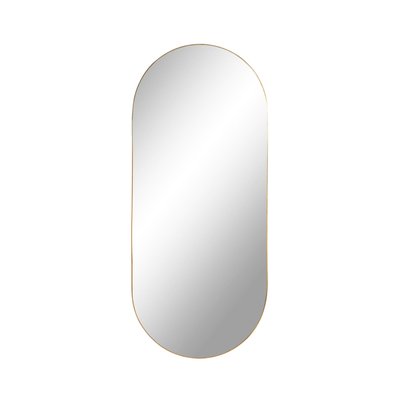 Miroir ovale en métal 35x80cm - JERSEY HOUSE NORDIC