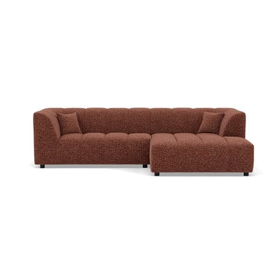 Canapé d'Angle droit 4 places - CURTIS LISA DESIGN