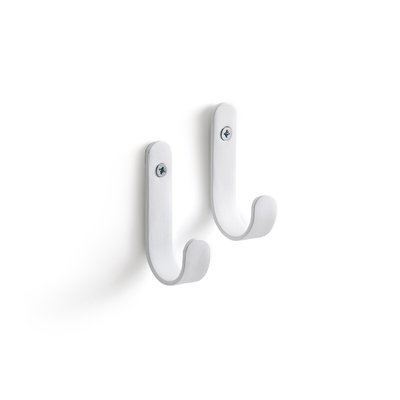 Lot de 2 patères en métal acier, Hiba LA REDOUTE INTERIEURS