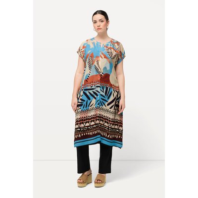 Blouse longue oversized à motif palmiers ULLA POPKEN