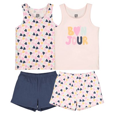 Lot de 2 pyjashorts en jersey LA REDOUTE COLLECTIONS