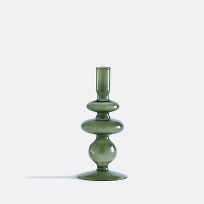 Bougeoir en verre H20 cm, Chilava LA REDOUTE INTERIEURS