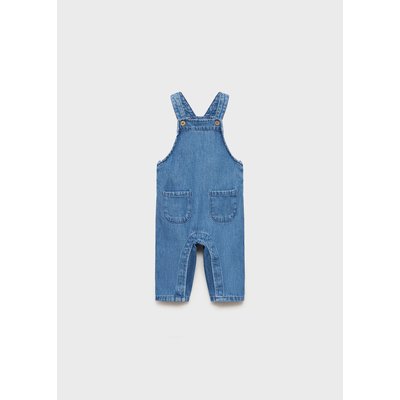 Salopette longue jean MANGO BABY