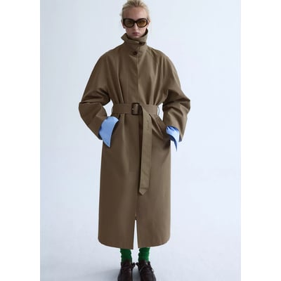 Trench oversize ceinture MANGO