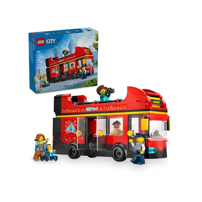 Le bus rouge à deux étages LEGO