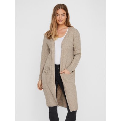 Gilet long en fine maille VERO MODA