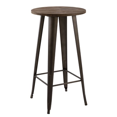 Table de bar ronde ∅60 cm - CHIMIE MAISON PAVANE