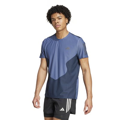 Two-Tone Running T-Shirt with Small Logo adidas Performance
