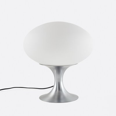 Lampe à poser opaline et métal fer chrome, Merisa LA REDOUTE INTERIEURS
