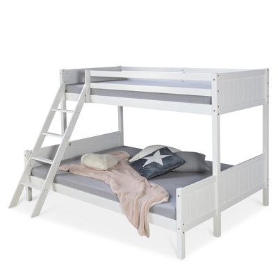 Lit Superposé 90x200 et 140x200 2 Matelas HOMESTYLE4U