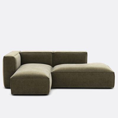 Ecksofa links Velours Vintage Seven LA REDOUTE INTERIEURS