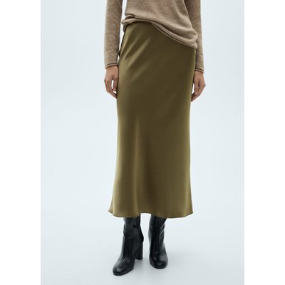Mango jupe plissee verte La Redoute