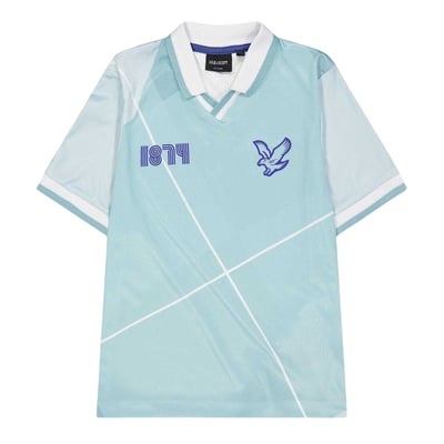 Haut manches courtes motif/style losange LYLE AND SCOTT