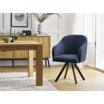 Lot de 4 chaises tissu texturé, SOPHIE BOBOCHIC