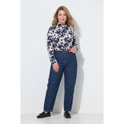 Jean Barrel en coton bio, taille confortable ULLA POPKEN