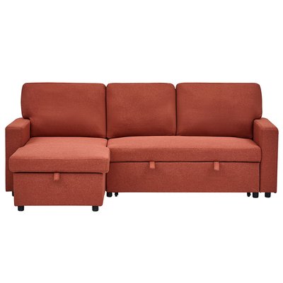 Canapé d'Angle Convertible en Tissu 4 places - MEIYA LISA DESIGN