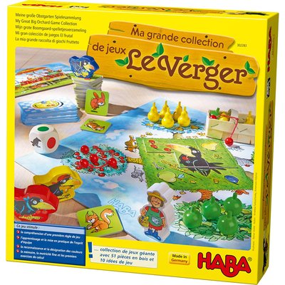 Ma grande collection de jeux - Le verger HABA