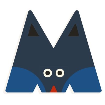 Lettre animaux graphiques M DJECO