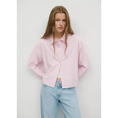 Chemise coton rayures MANGO TEEN