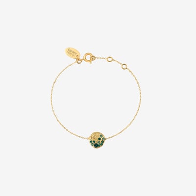 Bracelet seven vert CAROLINE NAJMAN