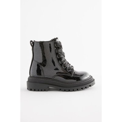 Bottines larges à lacets avec semelle épaisse NEXT