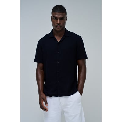 Chemise Manches Courtes En Jean DJI - Taille 14 - Occasion Très Bon état