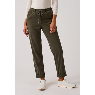 Pantalon velours milleraies enfilable DAMART