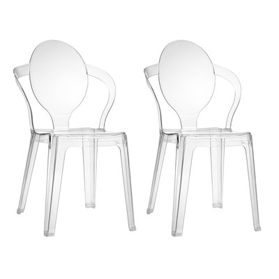 Chaise design - SPOON - lot de deux - deco SCAB DESIGN